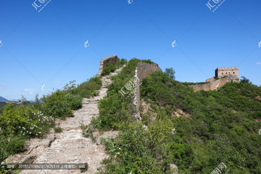 金山岭长城,砖垛关峰火台