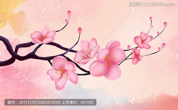 梅花（分層文件）