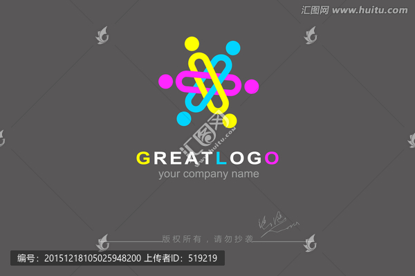 集團(tuán)logo,人logo
