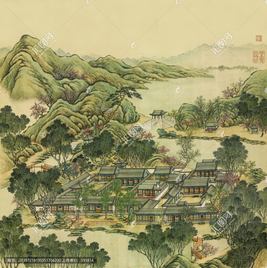 圓明園四十景,長(zhǎng)春仙館