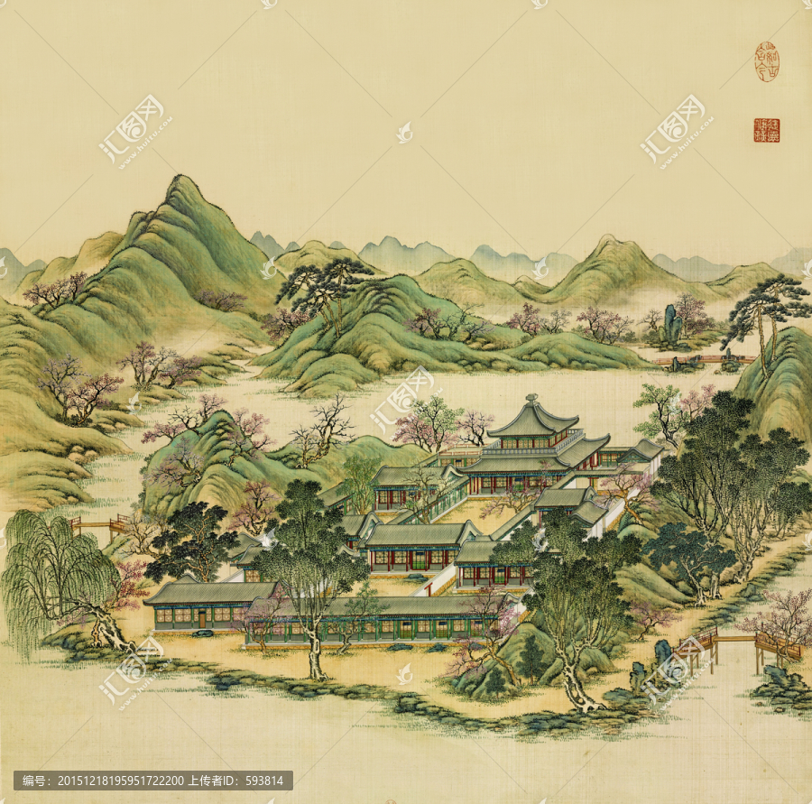 圓明園四十景,茹古涵今