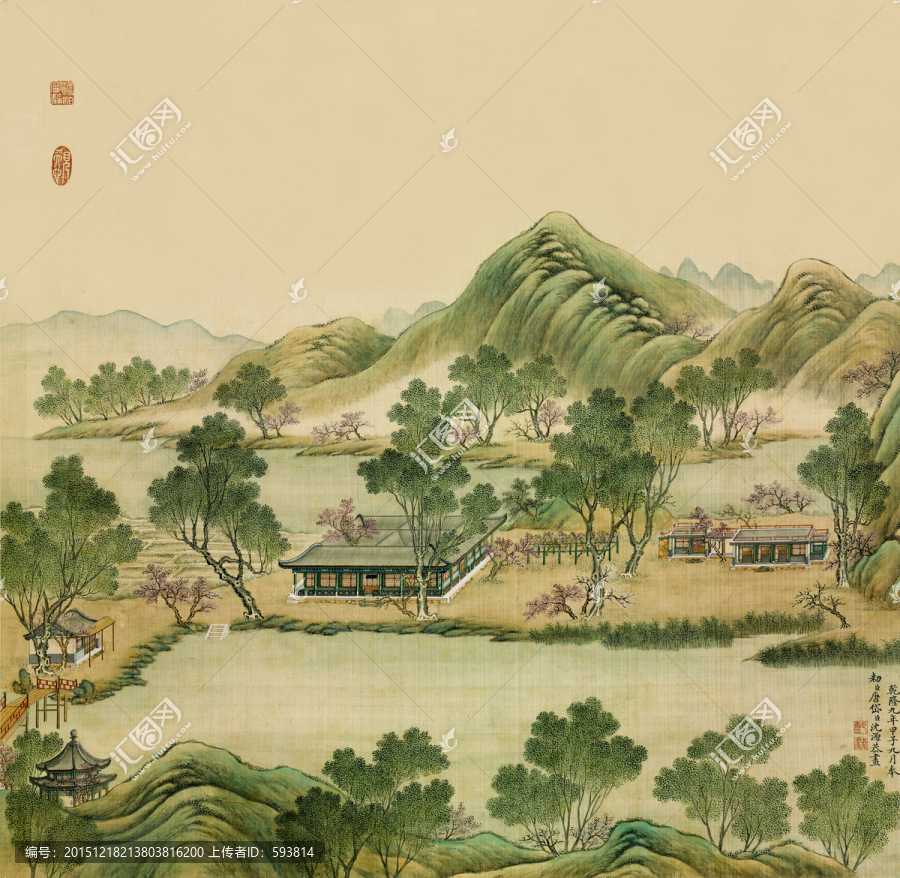 圓明園四十景,澹泊寧靜