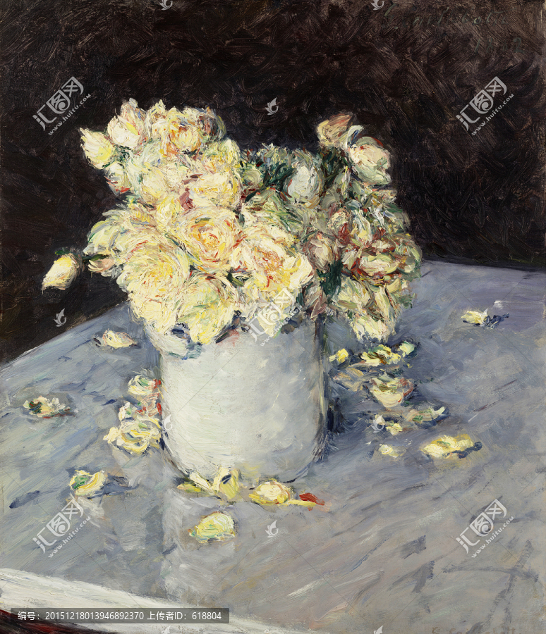花卉油畫
