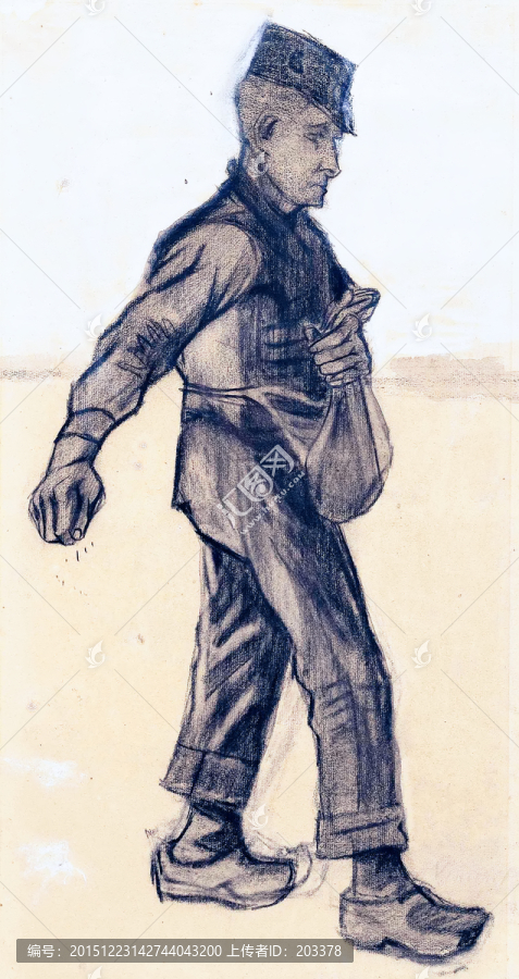 梵高人物畫,索維