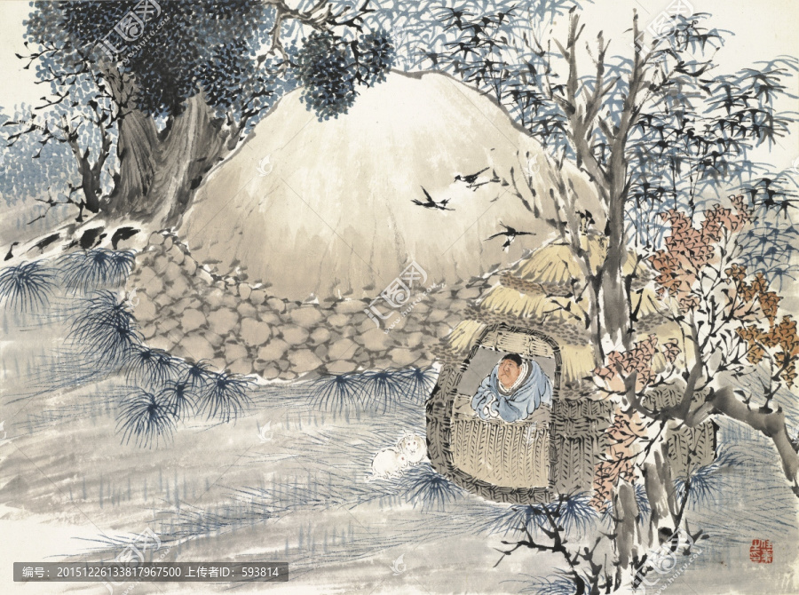 生肖人物圖