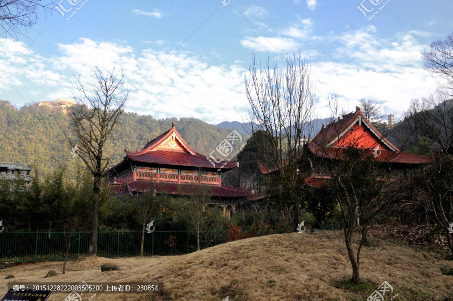 九華山風光,九華街景區