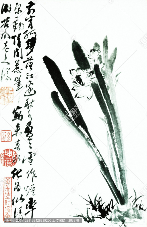 石濤,花鳥畫高清圖