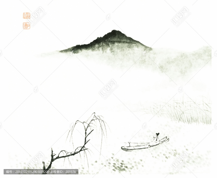 明,石濤,設(shè)色山水冊(cè)