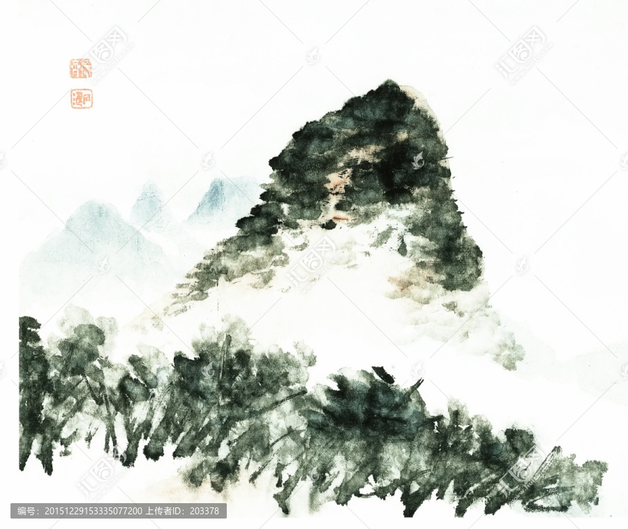 明,石濤,設(shè)色山水冊(cè)