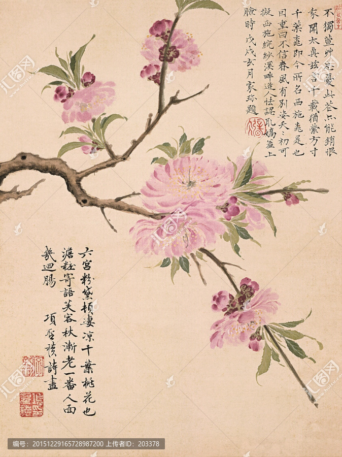 項(xiàng)圣謨,花鳥畫冊