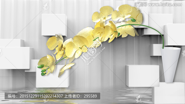 3D郁金香,壁紙壁畫