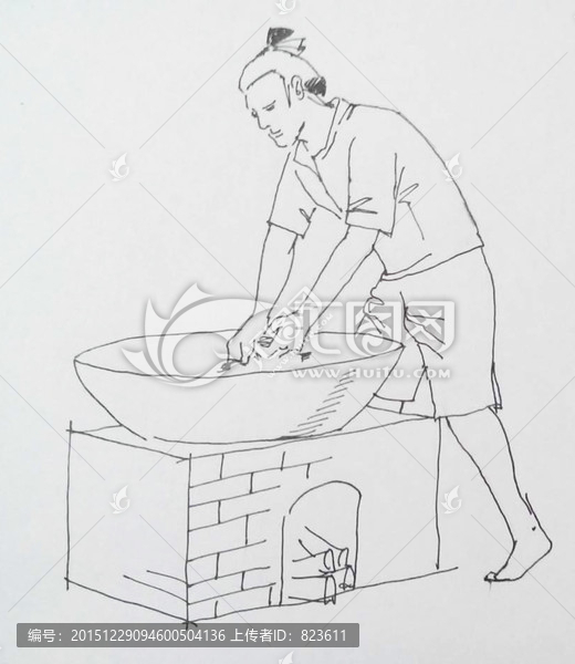 茶藝,茶藝插畫殺青