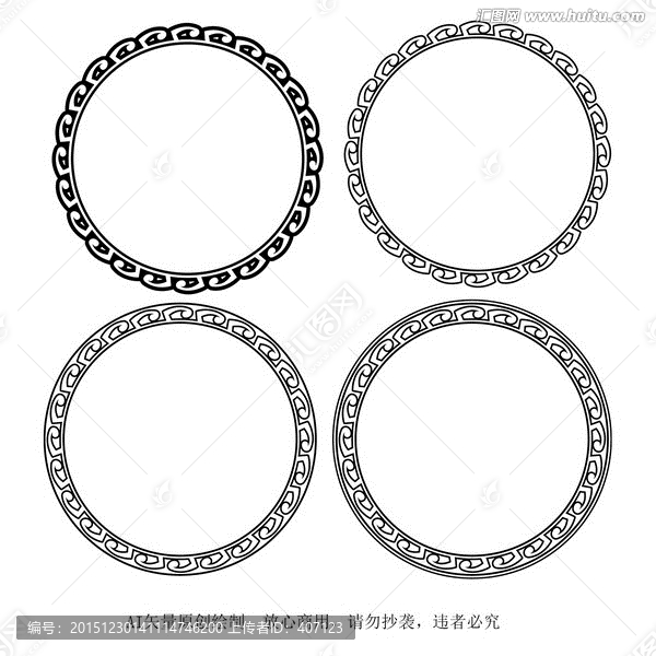 中國(guó)風(fēng)邊框