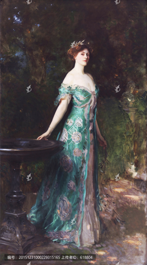 美女油畫