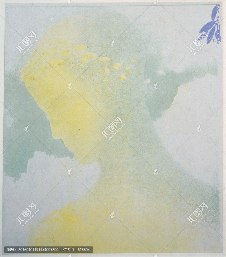 抽象油畫