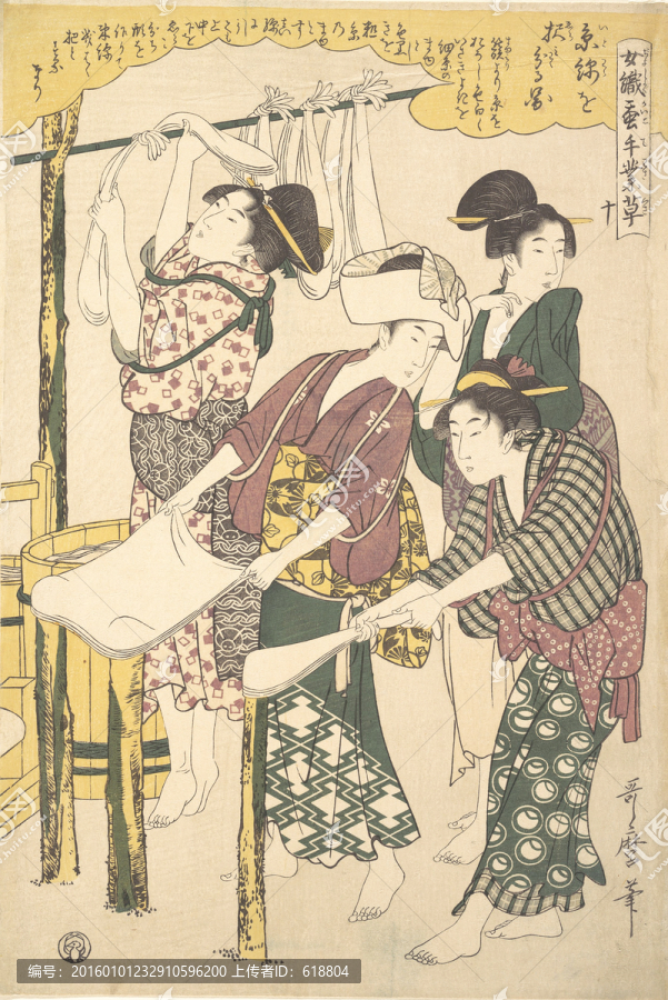 日本人物美女浮世繪