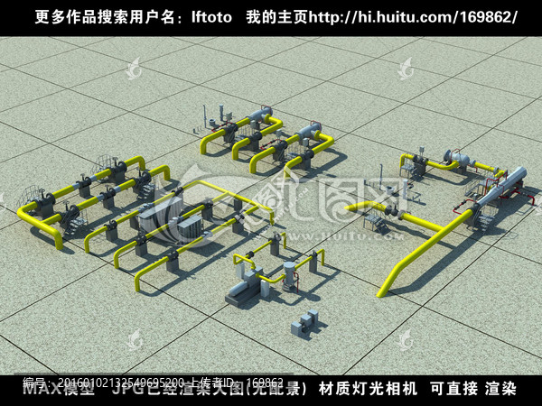 清管區(qū)3D模型