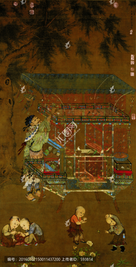 李嵩,貨郎圖