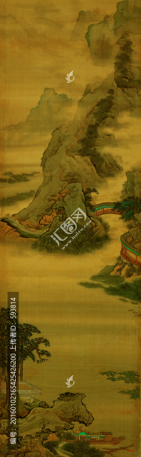 袁耀,阿房宮圖