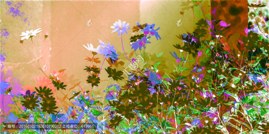 花卉裝飾畫