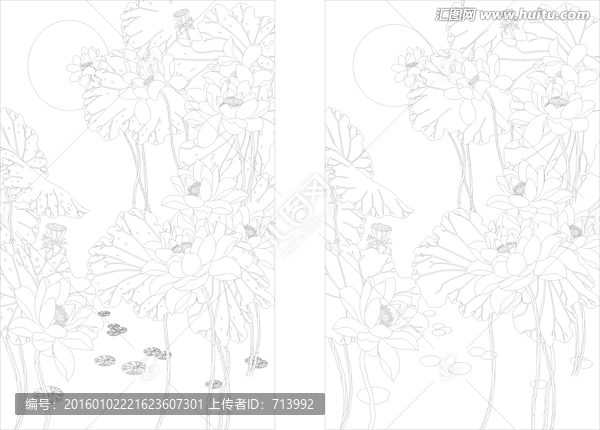 荷花荷葉