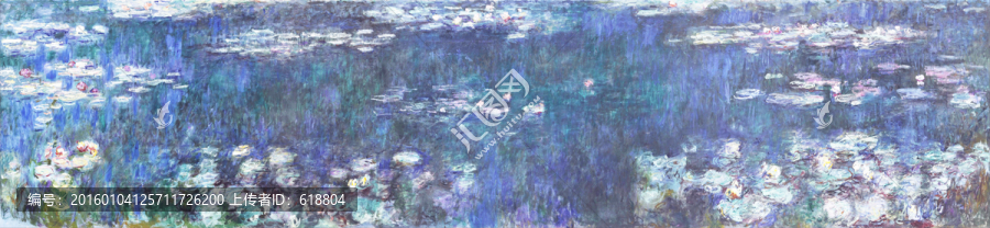 超清莫奈作品,博物館掃描原版