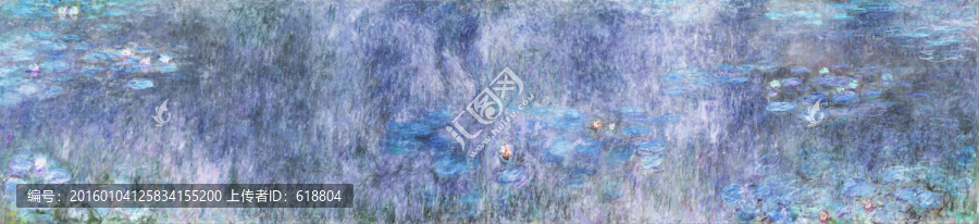 超清莫奈作品,博物館掃描原版