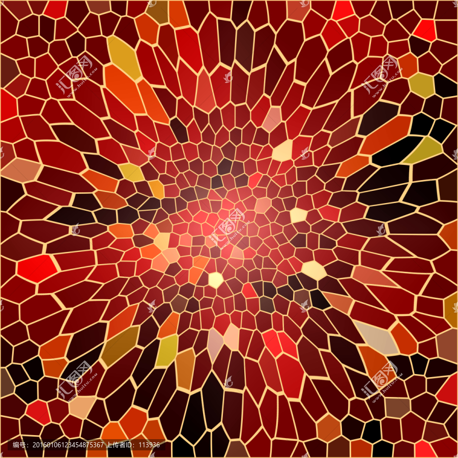 復(fù)古酒紅色染色玻璃