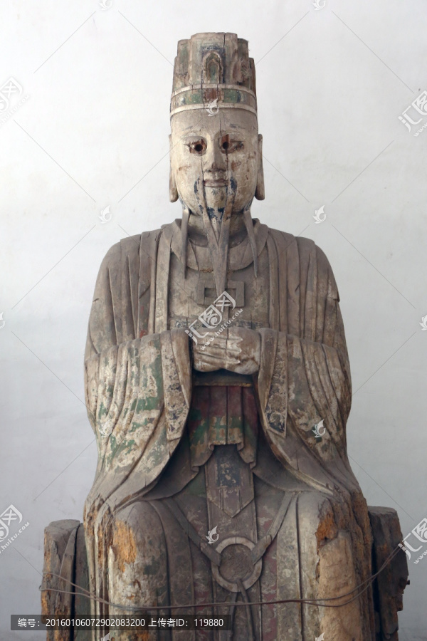 宋代木雕神像