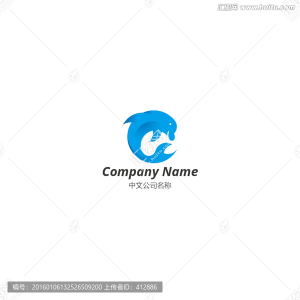 海豚標(biāo)志logo