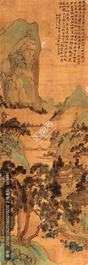 華巖,梅竹春音圖,未分層