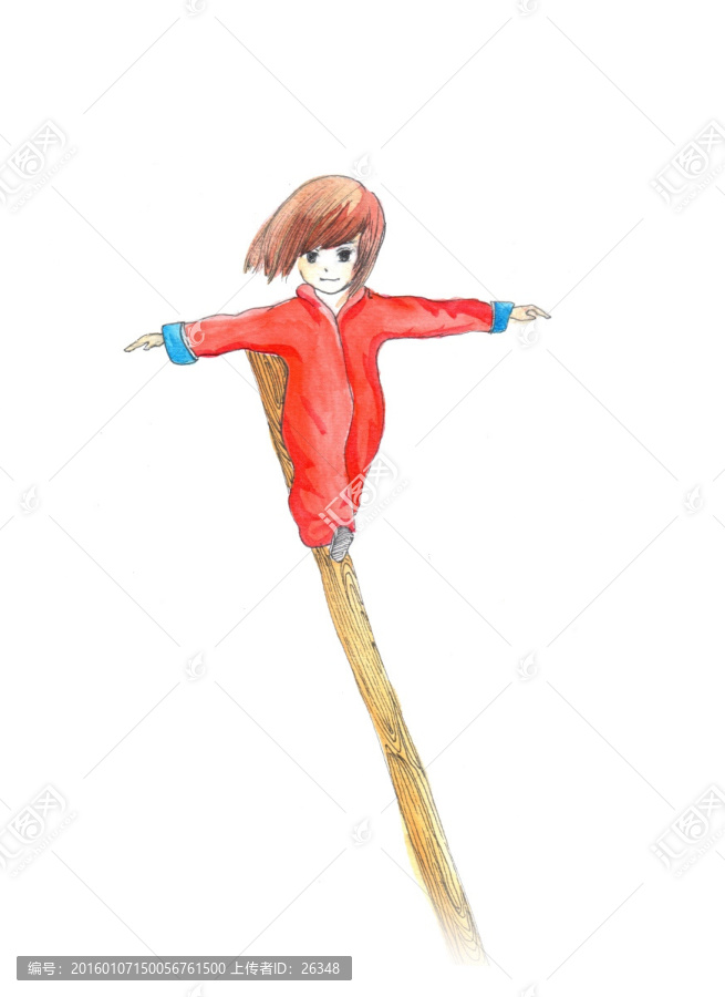 女孩（分層已扣圖）