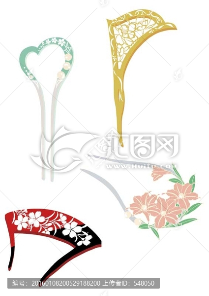 花朵,發(fā)簪