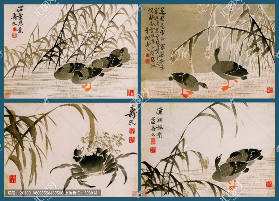 邊壽民,花鳥國(guó)畫
