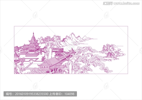 雕刻線圖
