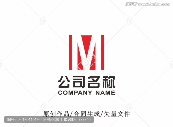M字母logo,標(biāo)志設(shè)計