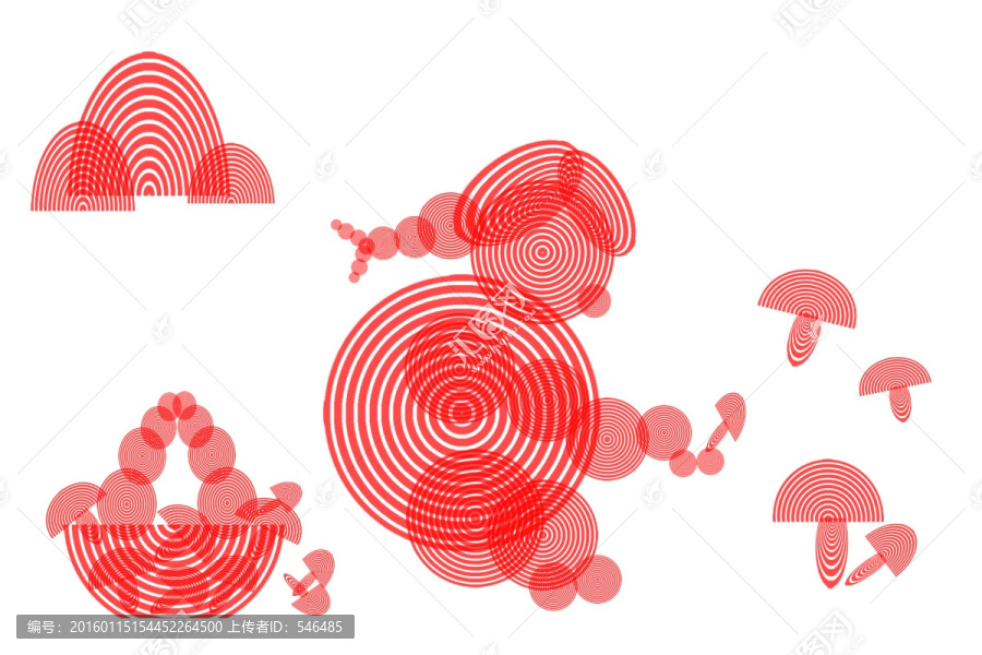 小姑娘,蘑菇,裝飾畫,（合層）