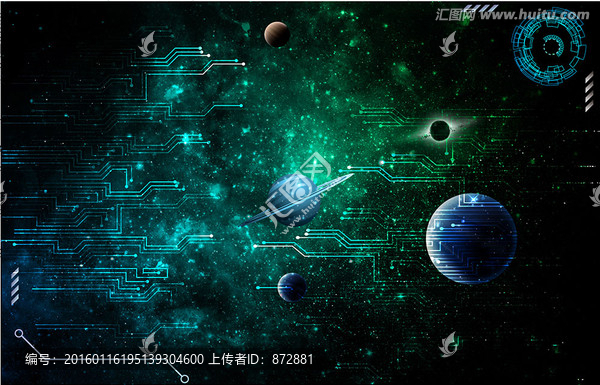 星空背景,科技背景,科技界面