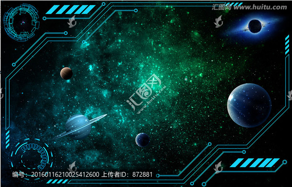 星空背景,科技背景,科技界面