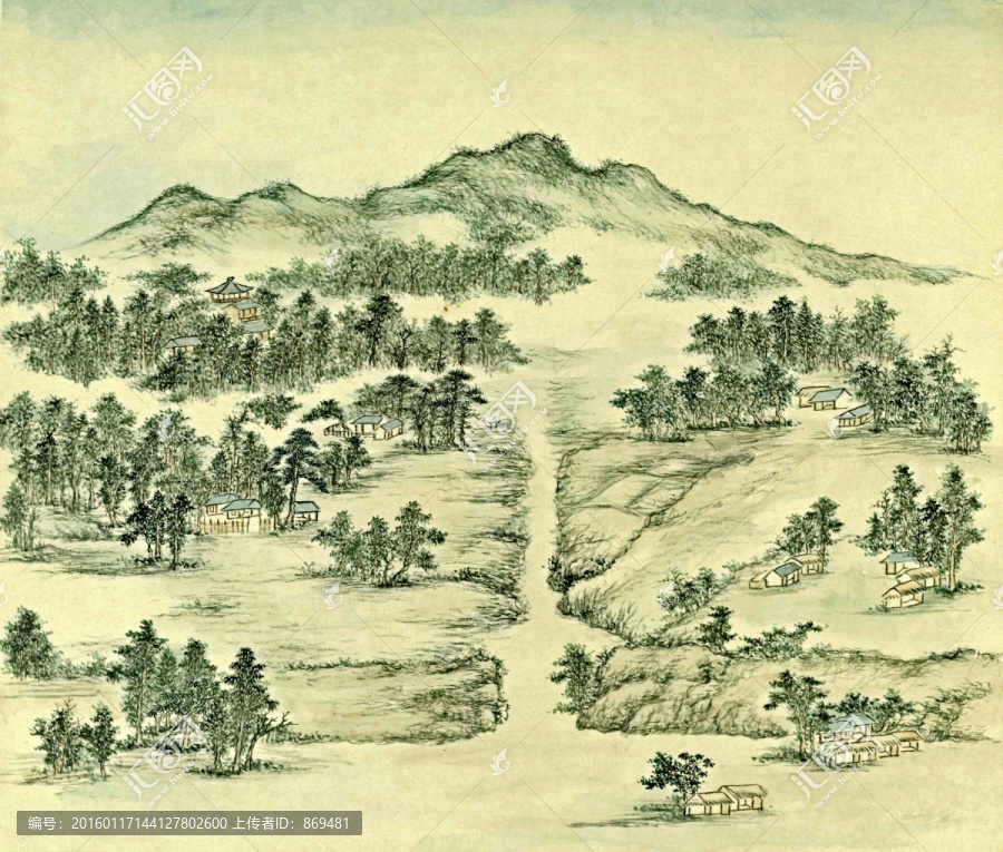 張若澄,薊門煙樹(shù),未分層