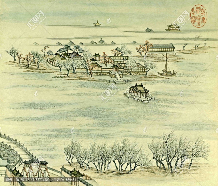 張若澄,太液秋風(fēng),未分層