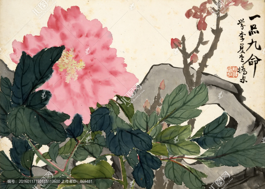 趙之謙,花卉圖冊(cè),未分層
