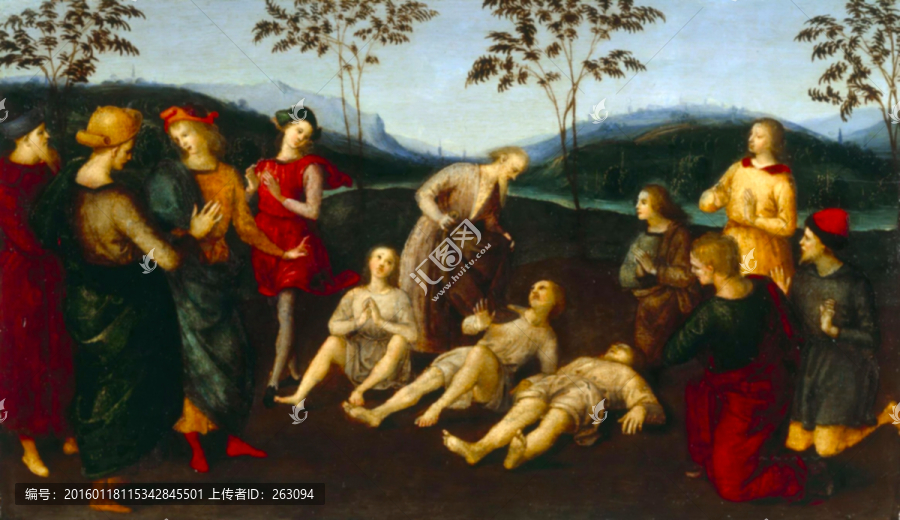 歐洲人物油畫