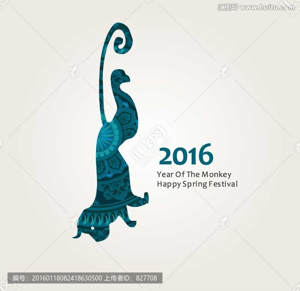 猴子,2016,猴年