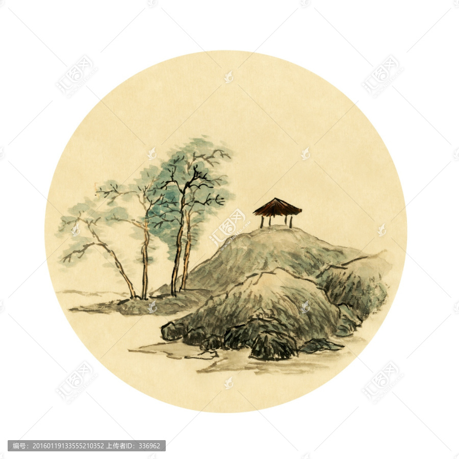 國(guó)畫(huà)山水
