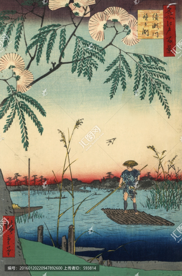浮世繪,明所江戶百景