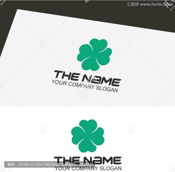 四葉草元素LOGO,行業(yè)通用