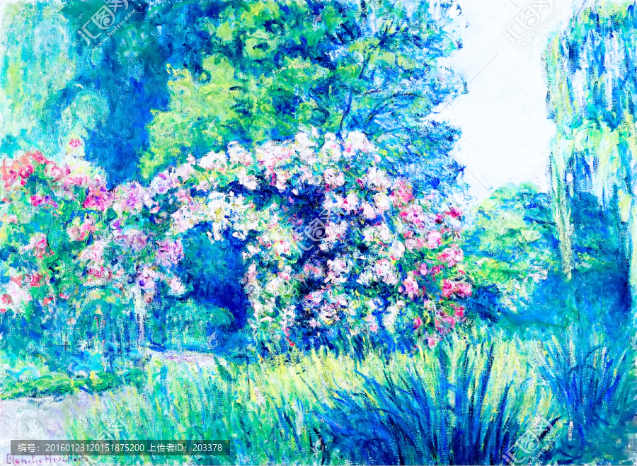 莫奈作品風景油畫