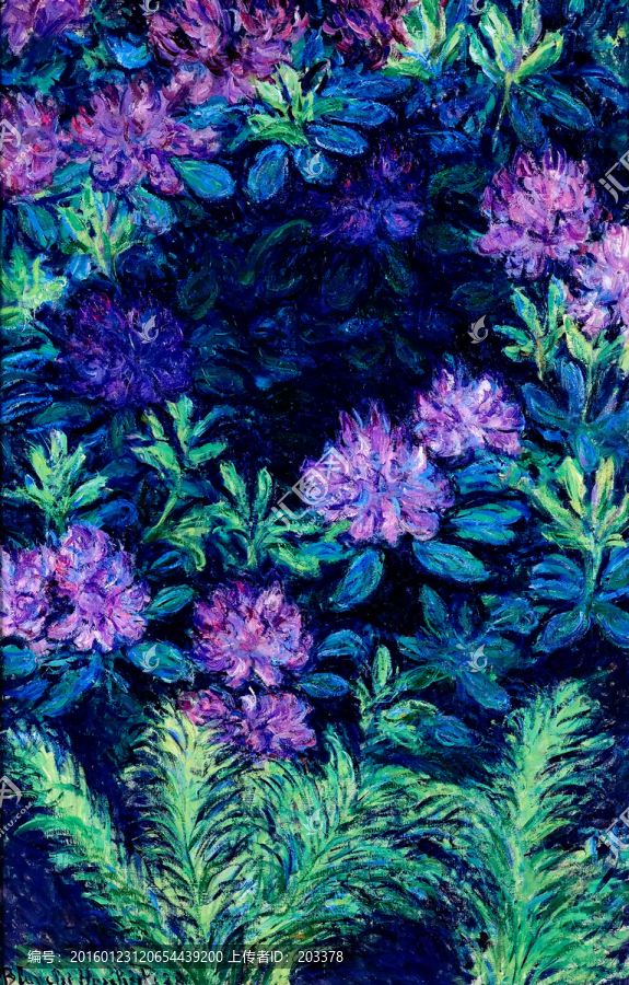 莫奈作品風(fēng)景油畫