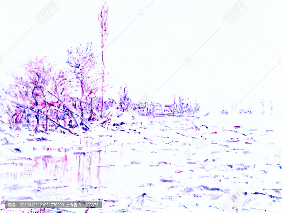 莫奈作品風景油畫